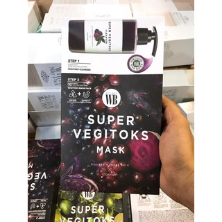 Mặt Nạ 2 Bước Giúp Sủi Bọt, Thải Độc Da Byvibes Wonder Bath Super Vegitoks Mask 28ml