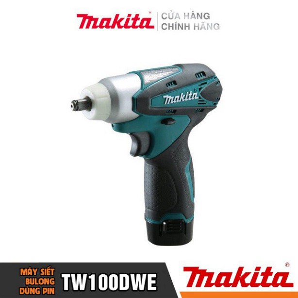 [Chính Hãng] Máy Siết Bu Lông Dùng Pin Makita TW100DWE (10.8V-1.3AH)