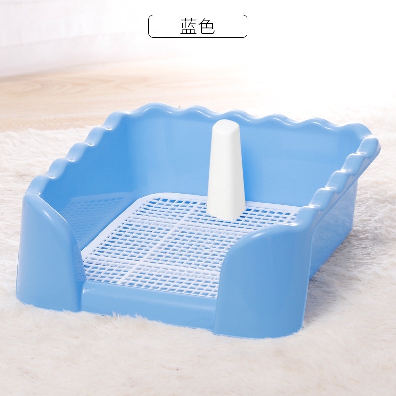 Khay Vệ Sinh Cho Chó Có Cột Size To