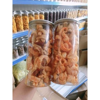 [Hàng sẵn ] Combo 2 hũ Da heo chiên giòn xốc muối ớt (hũ 150g)