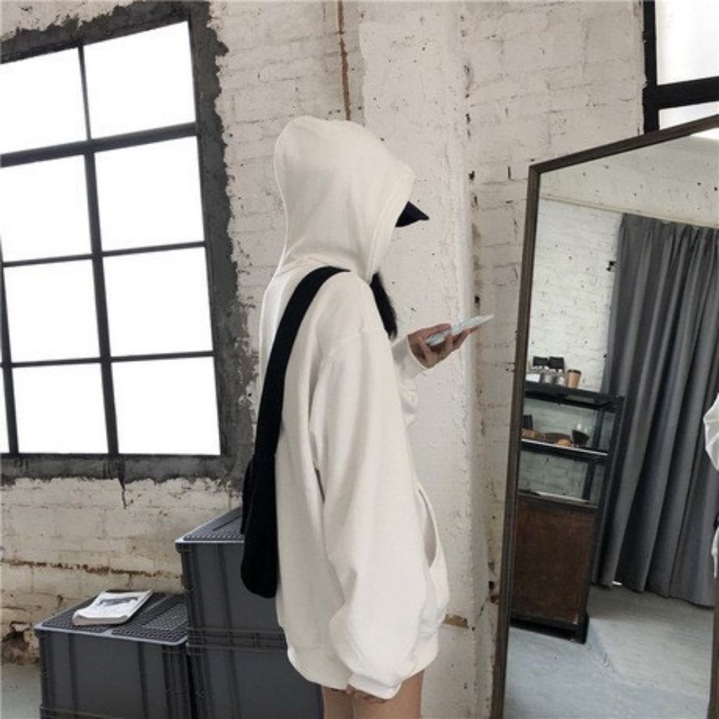 Áo hoodie unisex form rộng basic ulzzang street style hottrend cao cấp Hàn Quốc AHD3 LECHAU chất nỉ dày đẹp rẻ | WebRaoVat - webraovat.net.vn