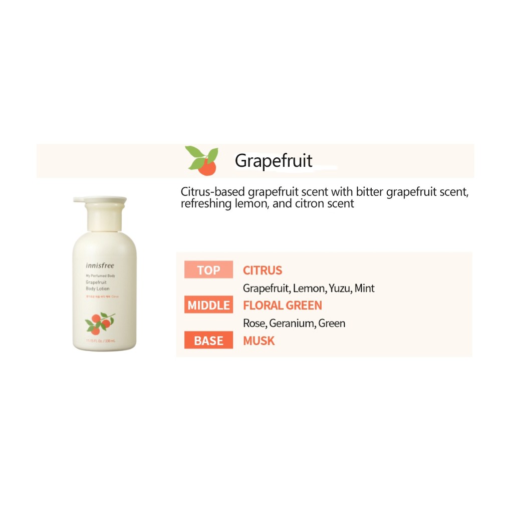 Sữa Dưỡng Thể Ninisfree My Mùi Hương 330ml