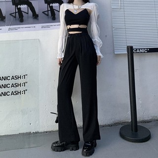 Quần tây ống rộng Ulzzang Quảng Châu QDV10