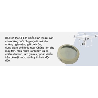Filter CPL Phantom 4 Pro / ADV – Chính hãng YxTech