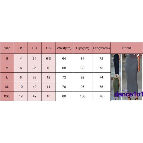 Chân váy bút chì lưng cao dáng dài hợp thời trang