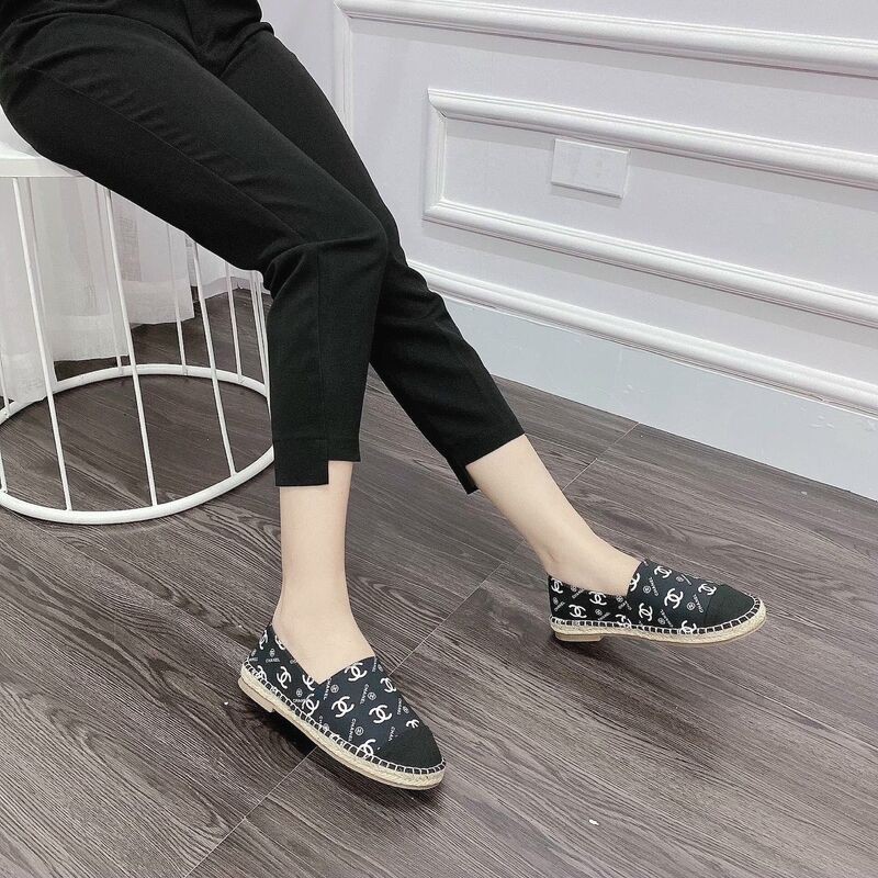 Slip on cói nữ - Giày lười vải