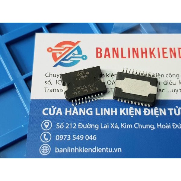[ 1 Chiếc ] L298P IC điều khiển động cơ PowerSO20