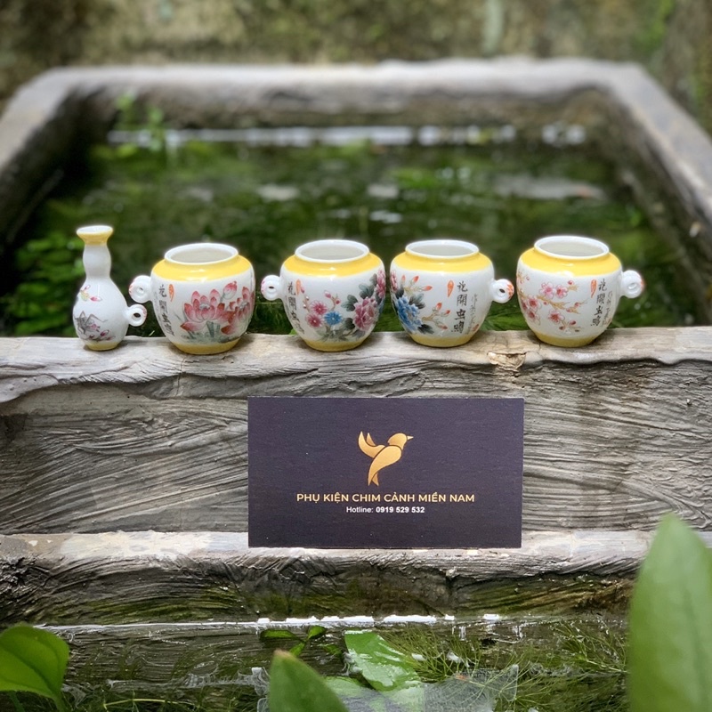 Cóng chim Khuyên/Khoen vẽ tay - CÔN TRÙNG