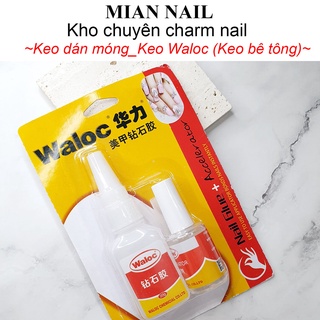 Keo bê tông, keo Waloc MIAN dán móng siêu bền