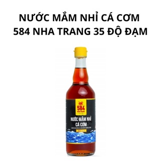 Hộp 2 chai nước mắm nhỉ cá cơm 584 nha trang 35 độ đạm