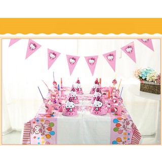 SET trang trí sinh nhật để bàn 13 món - Kit-Ty