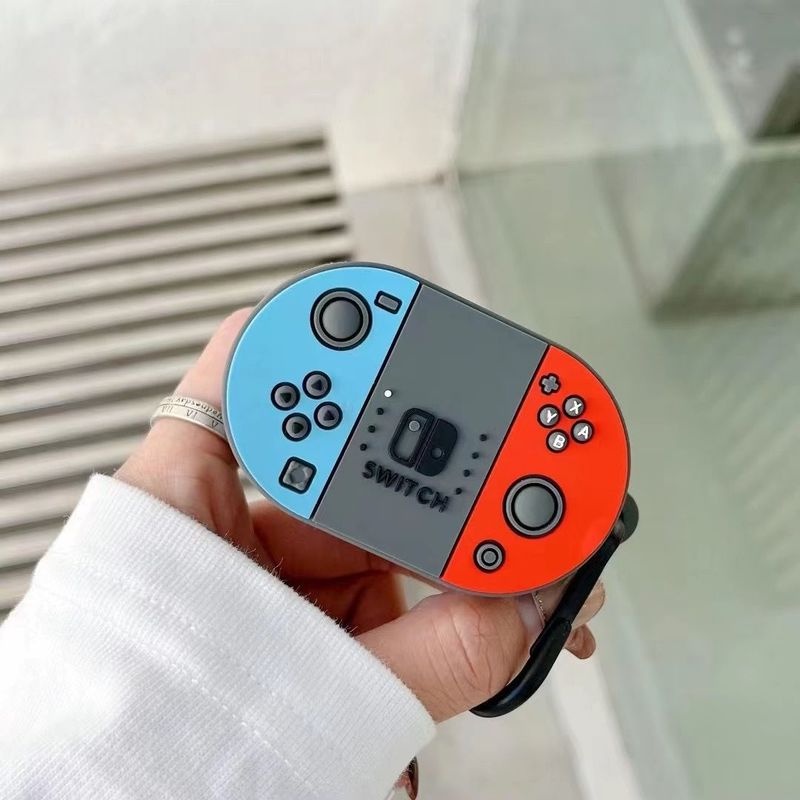 Vỏ Bảo Vệ Hộp Sạc Tai Nghe OPPO Enco Buds Hình Máy Chơi Game & Khủng Long