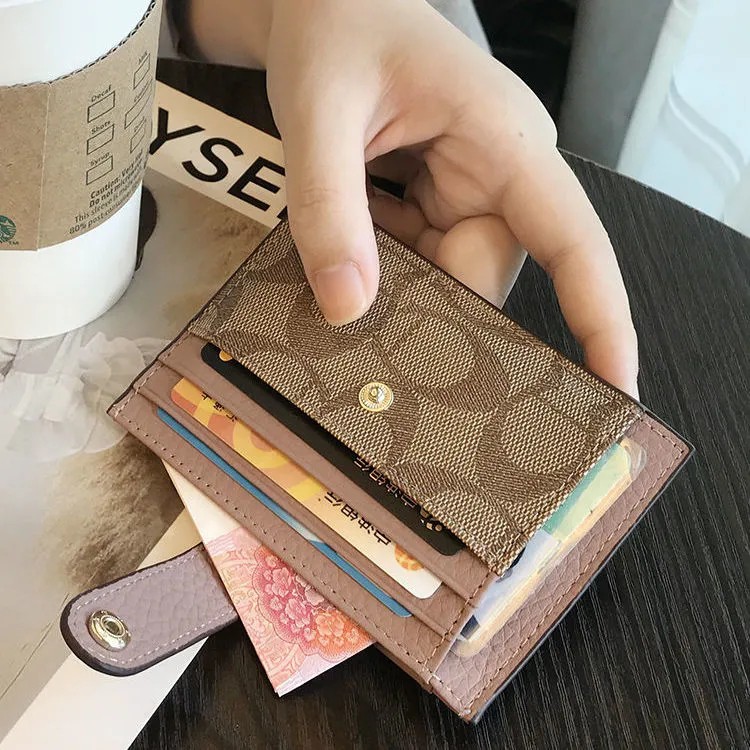 Ví Đựng Thẻ Siêu Mỏng Cao Cấp Phong Cách retro Cho Nữ bp110