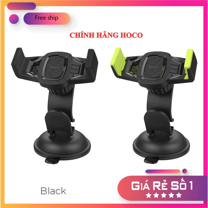Giá đỡ điện thoại trên ô tô hoco CA40 - kẹp điện thoại trên ô tô hoco CA40