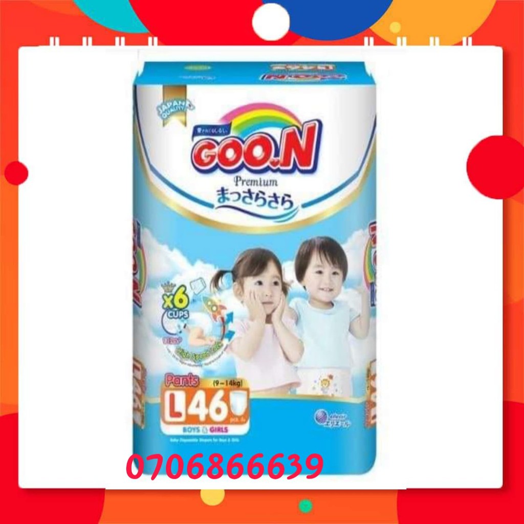 Tã Quần Goo.n Premium L46 (9-14kg)