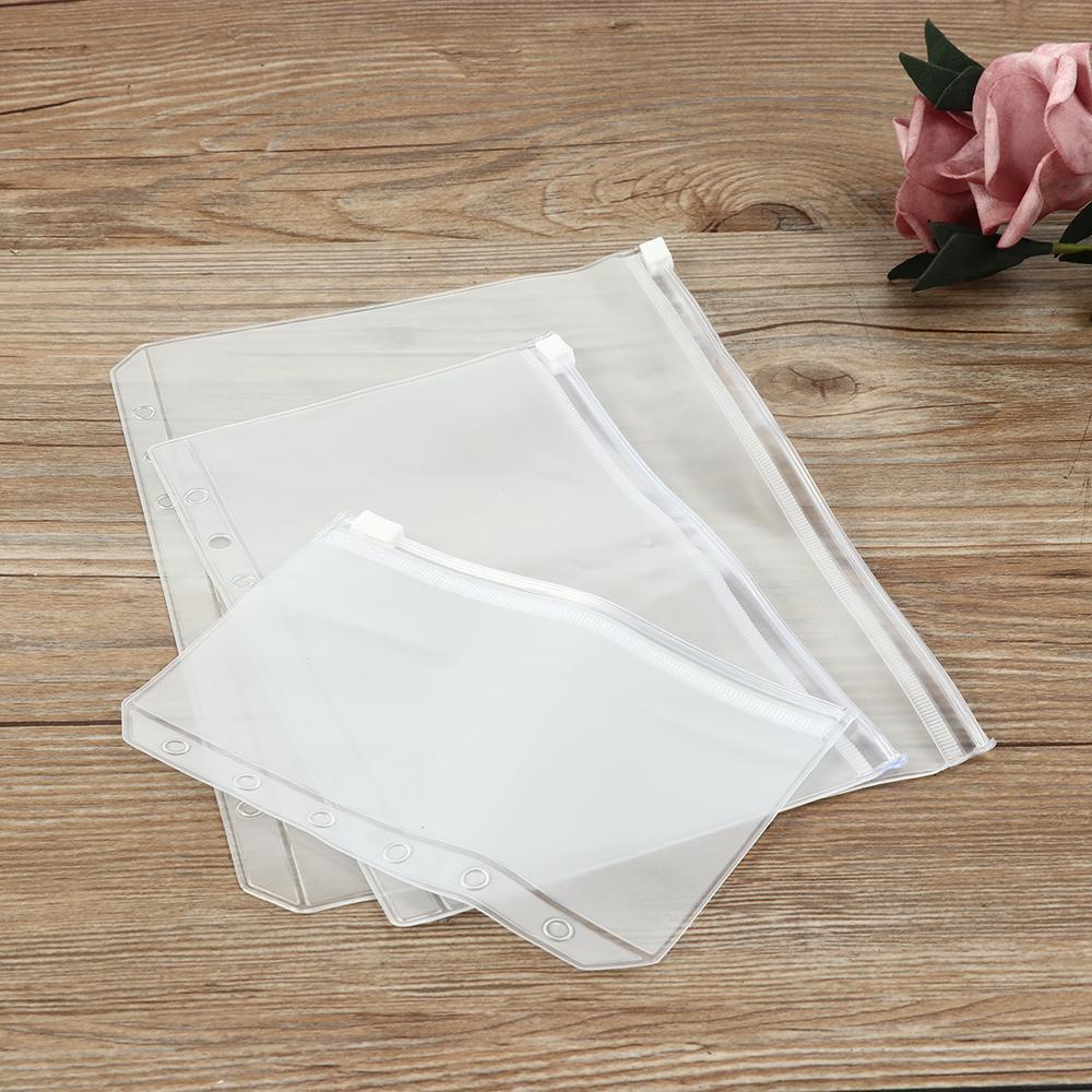 KRNY Set 1 / 5 Khóa Zip Nhựa PVC Mới Lạ