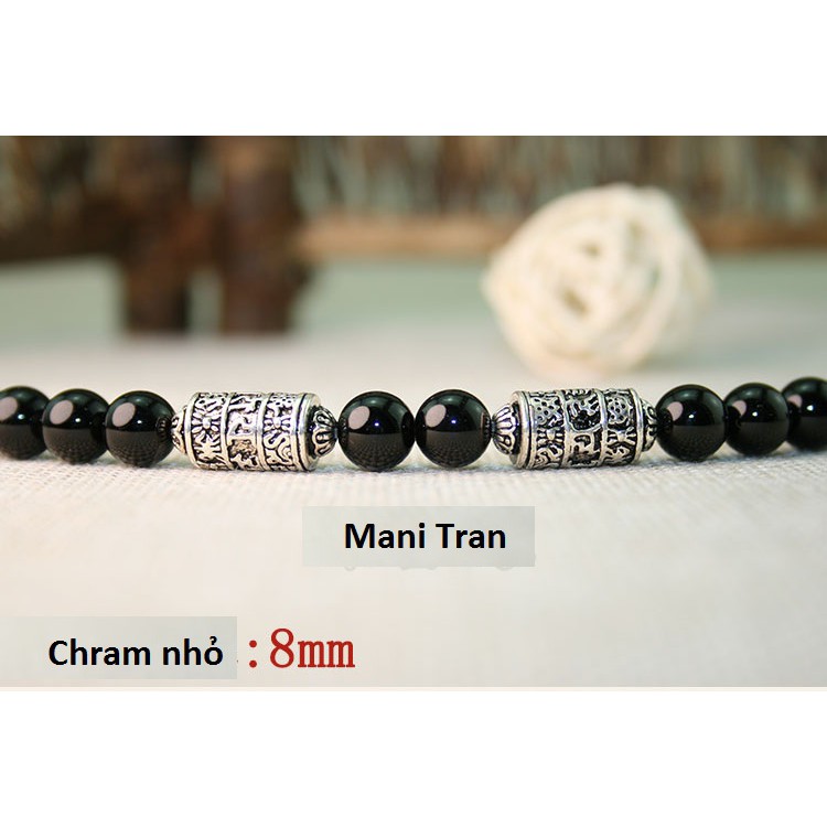 Charm Trụ kinh luân Ohm Mani Padme Hum mini