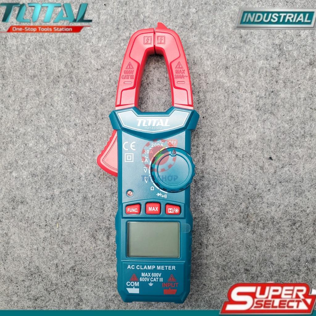 Ampe kẹp 2000 số đêm - Kềm đo AC kỹ thuật số Total TMT42002