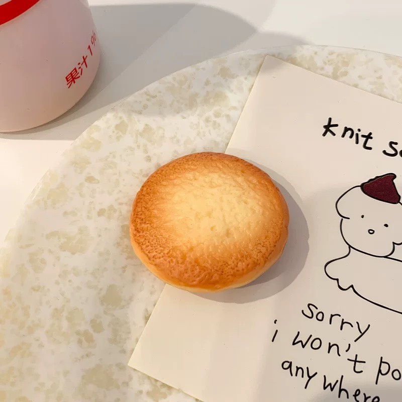 Kẹp Tóc Bánh Qui Siêu Cute Phô Mai Que Hot Trend Hàn Quốc