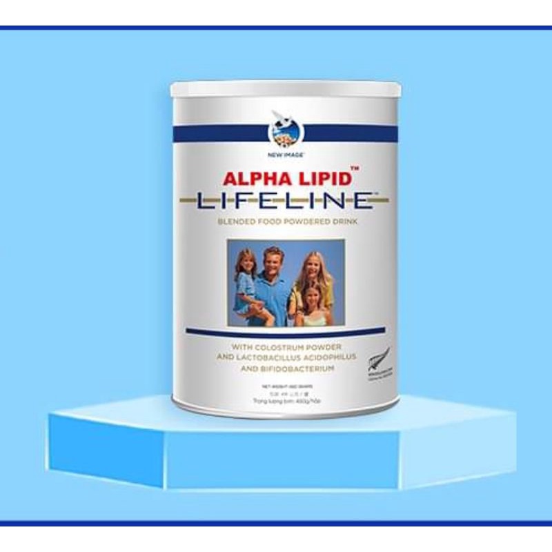 [HÀNG CHÍNH HÃNG] SỮA NON ALPHA LIPID LIFELINE CỦA NEW ZEALAND 450G (CÓ HÓA ĐƠN )