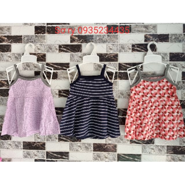 Đầm 2 dây bé gái 100k/4 chiếc