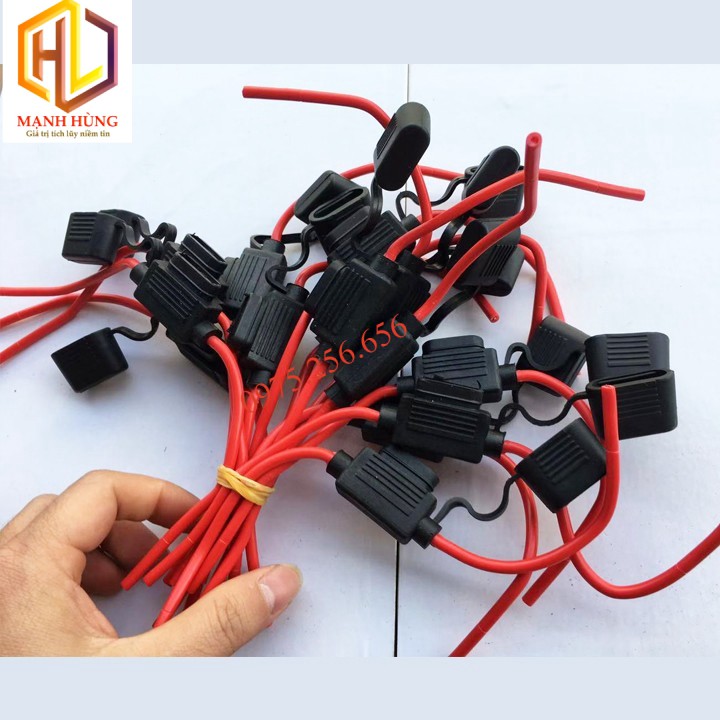 Rắc Cắm Cầu Chì (Cái) Dây Đế Cầu Chì Ô TÔ Dây cầu chì