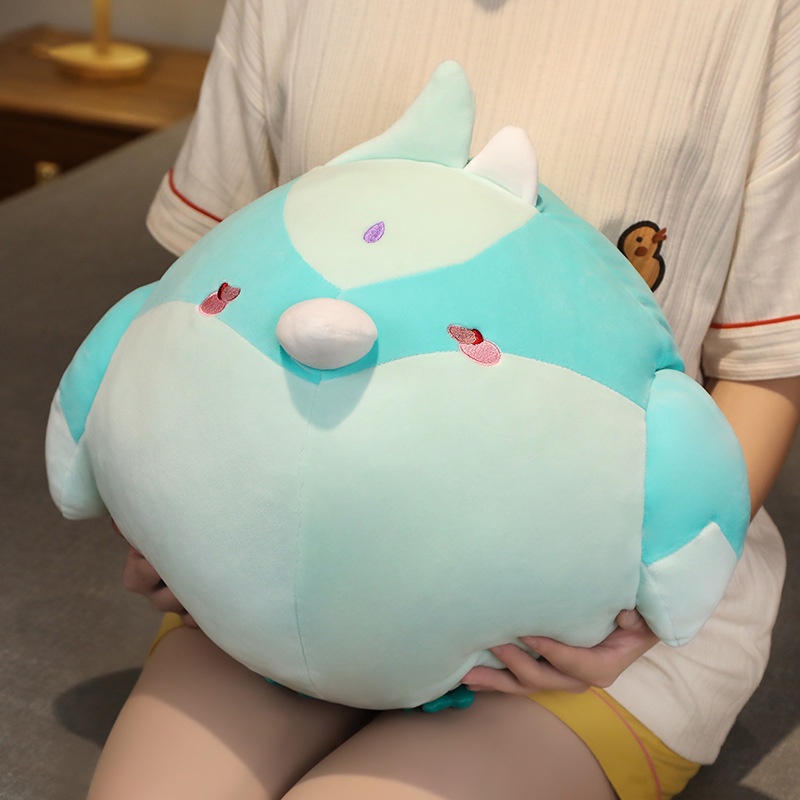 Genshin Impact Đồ chơi sang trọng Green Bird Gối sang trọng Genshin Tivat Zoo Series Doll Genshin Plush Doll Pillow Đệm