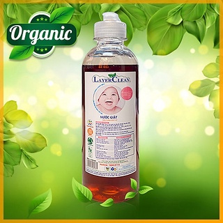 Nước rửa bát, nước giặt hữu cơ Layer CLean chai 300ml
