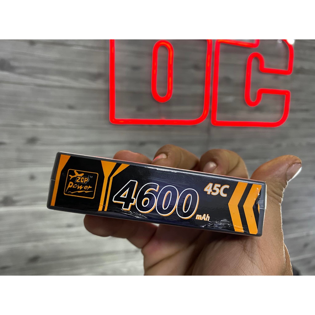 Pin Lipo ShortCase Zoppower  2s 7.4V 4600mAh 45C