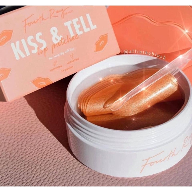 Hộp mặt nạ môi Fourth &amp; Ray Kiss &amp; Tell ColourPop 24 miếng