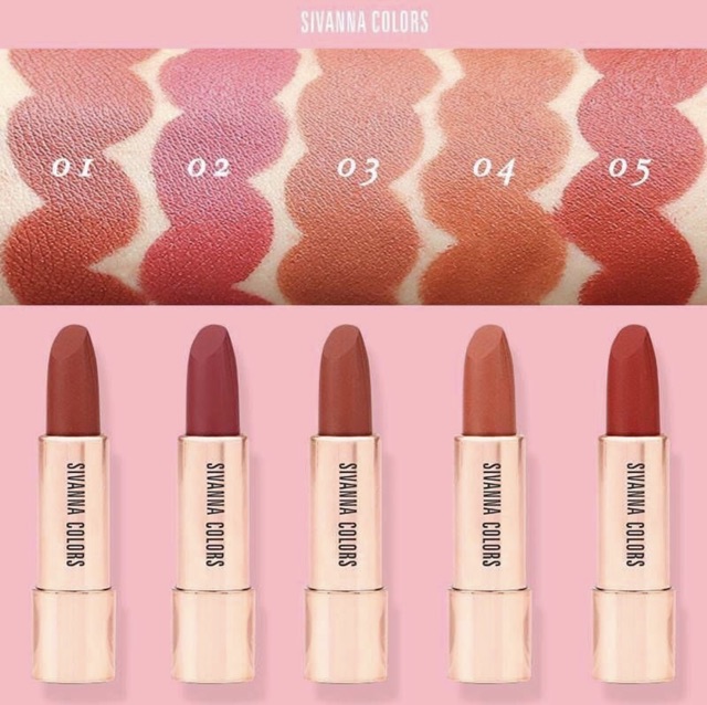 Son SIVANA COLORS DIAMOND VELVET MATTE LIPSTICK