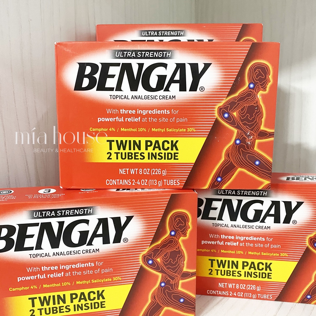 Kem thoa nóng Bengay Ultra Strength 113g