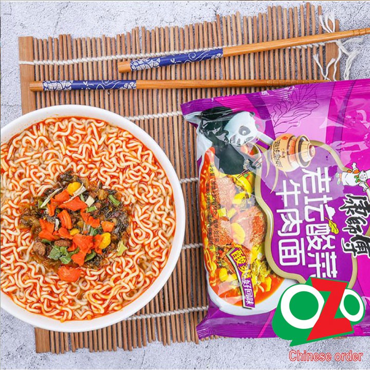 1 gói mỳ tôm các vị khang sư phụ 100gr