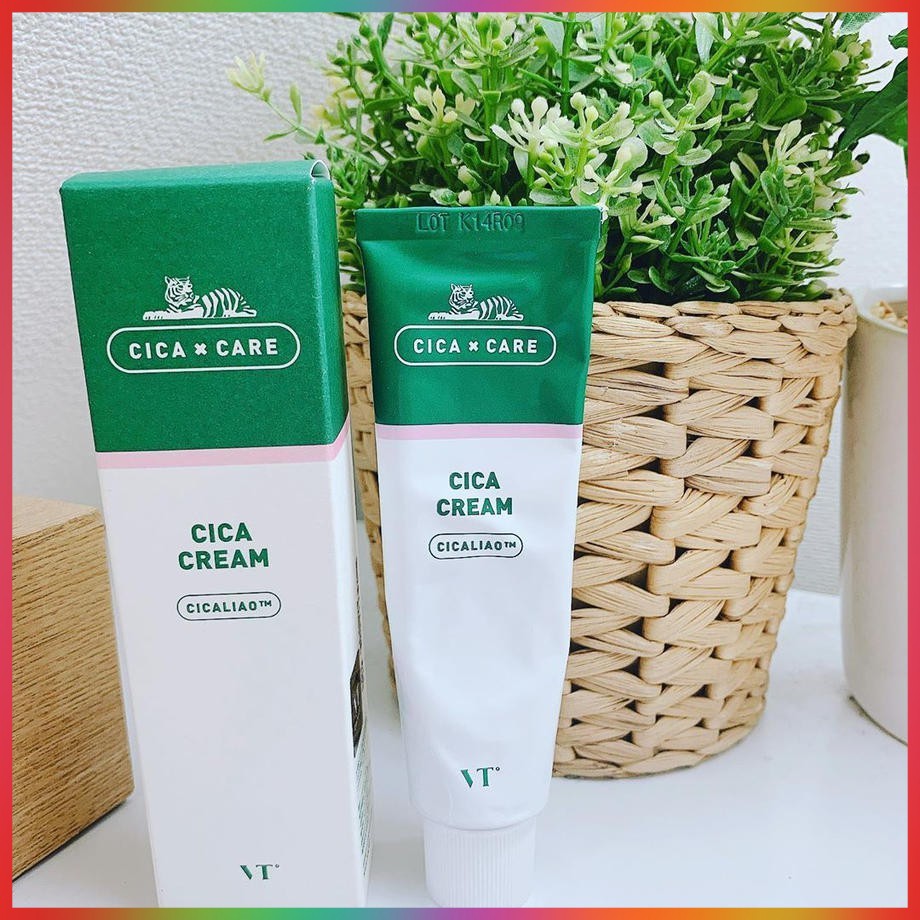 Kem dưỡng ẩm và làm dịu da VT Cica Cream Centella rau má PICKO