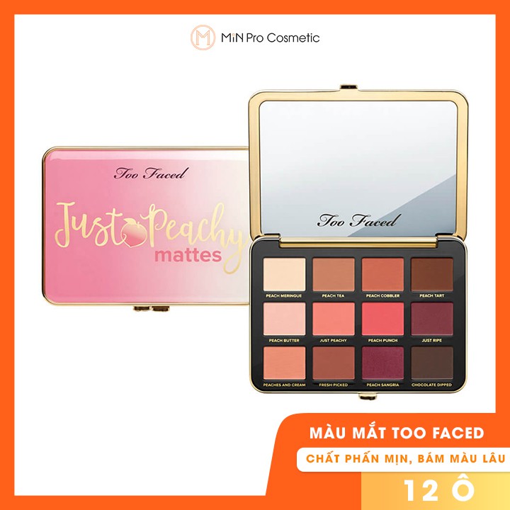 Bảng màu mắt Too Faced Just Peachy