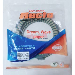Bố nồi Dream, Wave paper Recto, thái lan.