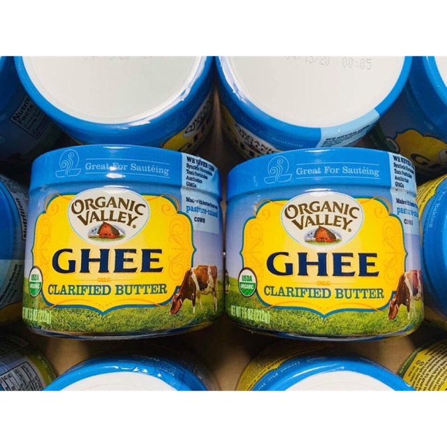 Bơ ghee Hữu cơ date 8/9/2020