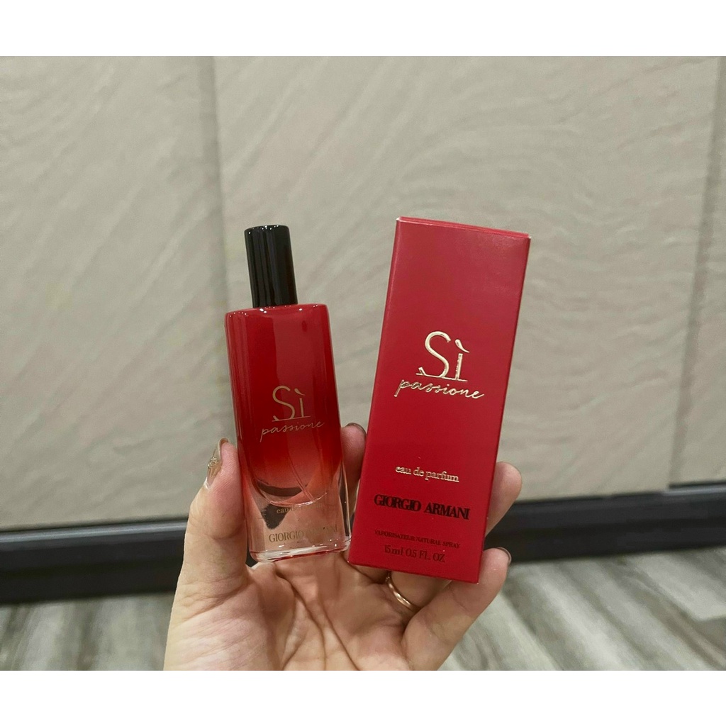 Nước hoa SÌ PASSIONE và si hồng - 15ml
