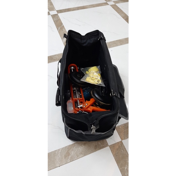 Túi đựng đồ nghề đế nhựa siêu bền; chống nước, hàng cao cấp sai đại 20 inch