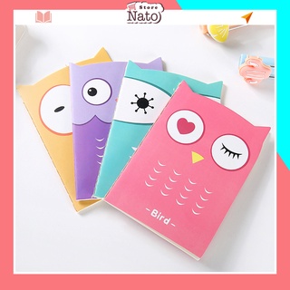 Sổ tay bìa mềm trơn a5 ghi chép mini cute nhỏ dễ thương học tập giá rẻ NATO ST07