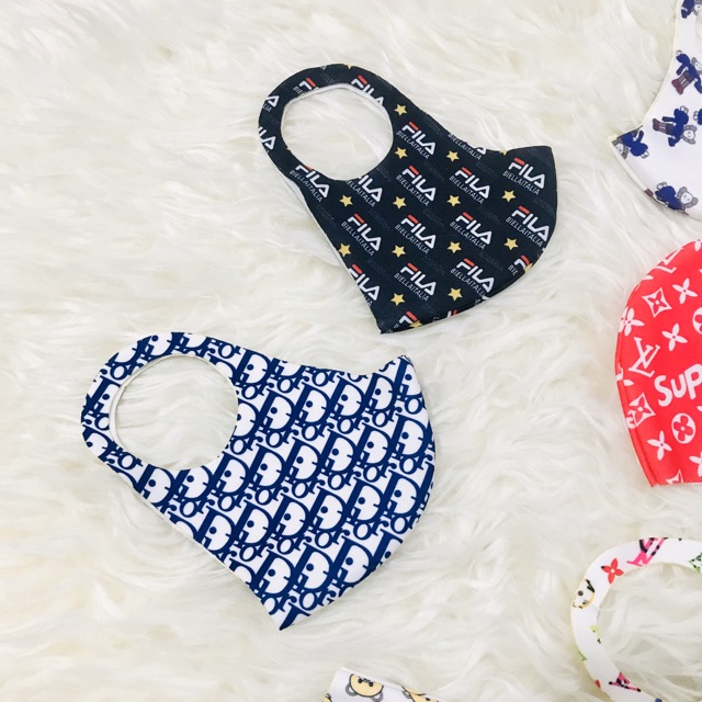 Combo 10 Khẩu Trang Vải Sang Chảnh Chống Bụi Cực Đẹp | BigBuy360 - bigbuy360.vn