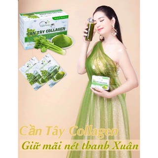 CẦN TÂY COLLAGEN CẢI THIỆN HỆ TIÊU HÓA ( CHÍNH HÃNG ) 1 GÓI DÙNG THỬ