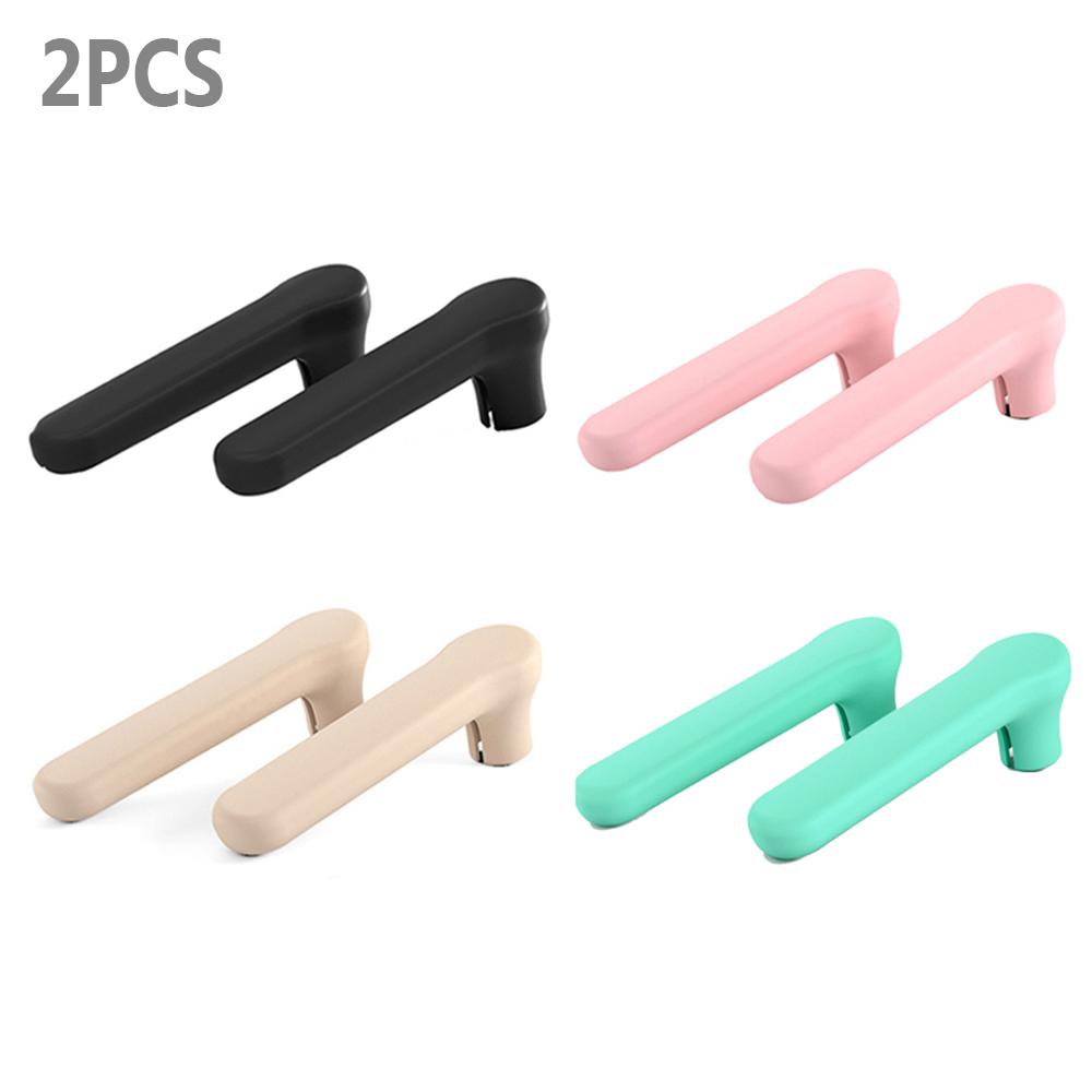 Bộ 2 Miếng Silicone Bọc Núm Tay Nắm Cửa Chống Va Chạm Bảo Vệ An Toàn Cho Bé