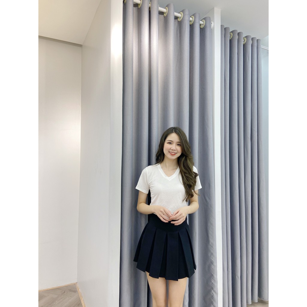 [Mã WASKT410K giảm 10K đơn 50K] ÁO THUN TRƠN BASIC CỔ TIM COTTON SP82 | BigBuy360 - bigbuy360.vn