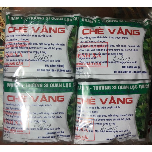Chè vằng túi lọc