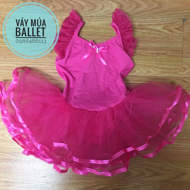 Váy múa ballet tay tiên (có sỉ từ 5c)