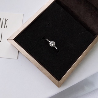 Moissan diamond adjustable ring accessories women