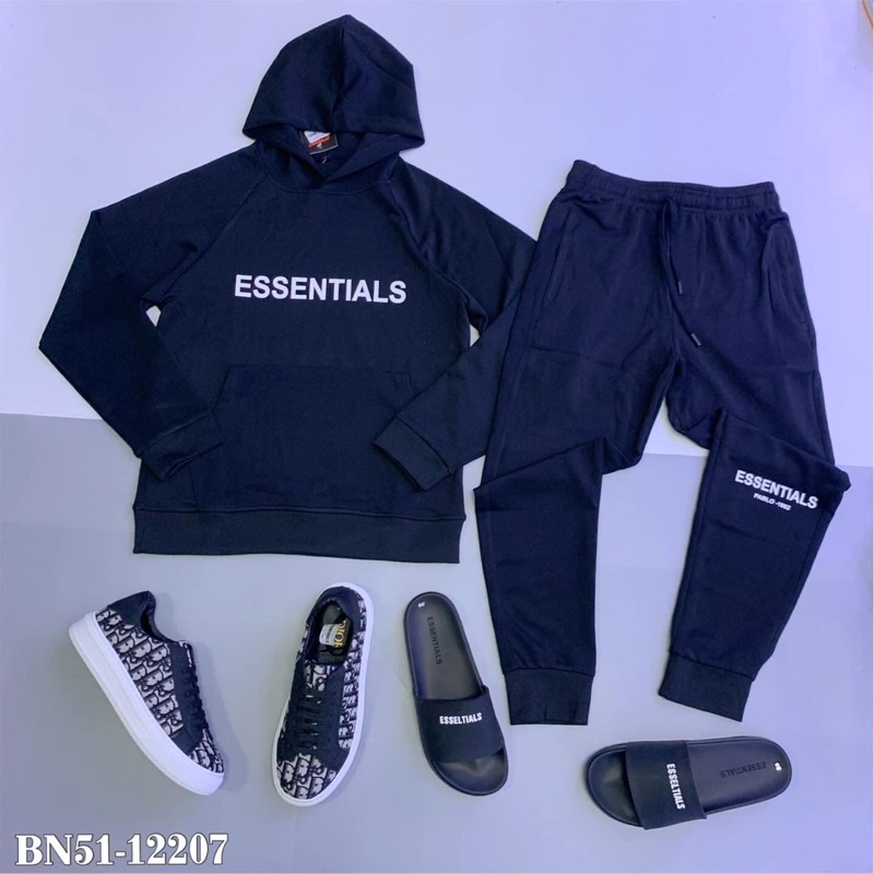 Bộ thu đông nam ESENTIALS có mũ