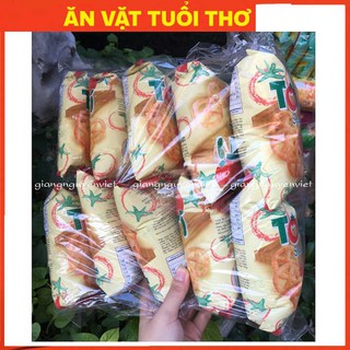 Bịch 10 gói Bim bim ToMat Snack cà chua 15g gói