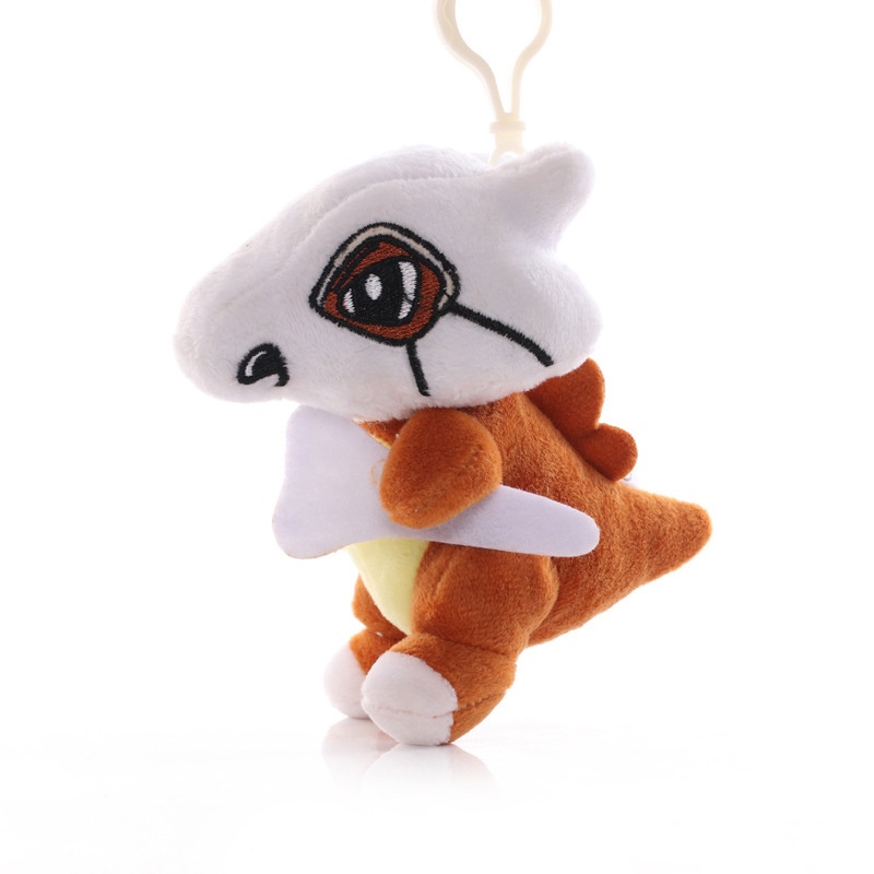 MÓC KHÓA GẤU BÔNG POKEMON CUBONE - KHỦNG LONG ĐẦU ĐÁ (13 CM) MG09